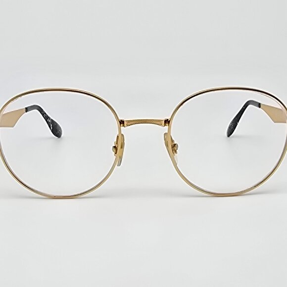 Ray-Ban RB6343 2860 Gold Phantos Round Eyeglasses Frame 47-19-140 - Picture 2 of 12